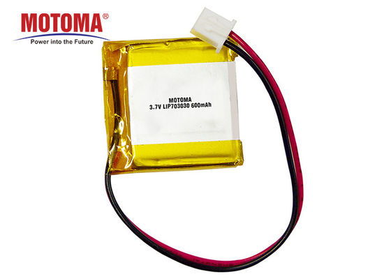 Batterie tractive de généralistes de flotte 3.7V 600mah avec la densité de haute énergie