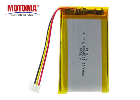 Batterie de densité de haute énergie de la batterie 3.7V 2800mah de Lipolymer