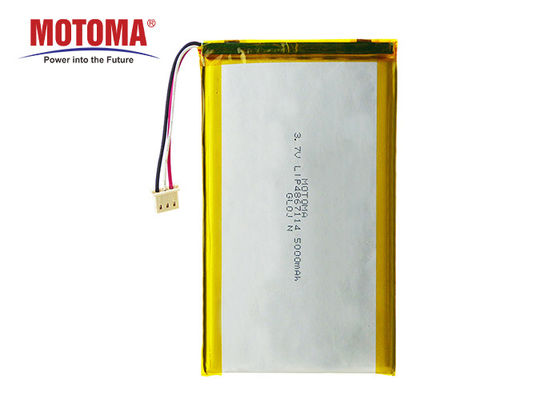 Batterie légère de traqueur de GPS, 3,7 certificat de la batterie UL1642 de V 5000mah Lipo