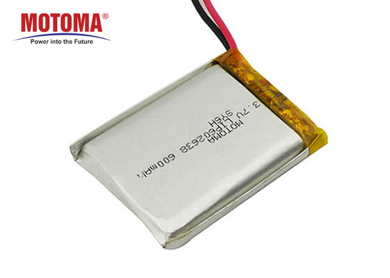 batterie au lithium de 3.7V 600mah pour la densité de haute énergie de dispositifs d'IOT