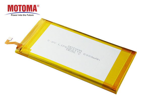 Batterie au lithium à haute tension de Tablette 6000mAh avec la longue vie de cycle