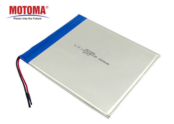 Grands matériaux ternaires de la batterie au lithium de Tablette de capacité 3400mAh
