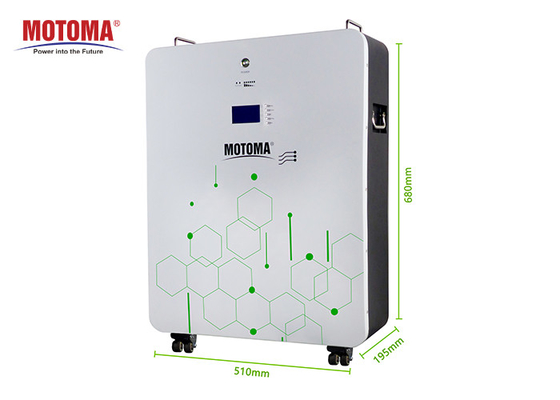 Batterie fixée au mur de 10kwh 48V 200Ah LiFePO4 pour le système solaire résidentiel de grille