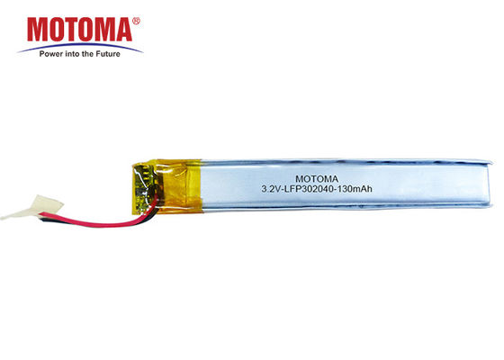 Ultra thin 3.7 V 130mah Lipo Rechargeable Battery For Medical devices