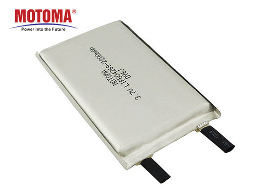 Rechargeable 2200mah Lithium Polymer Battery UL IEC KC Certificates