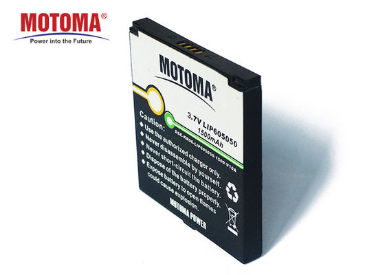 500 cycles Medical Lithium Battery , High capacity 3.7 V 1500mah Lipo Battery