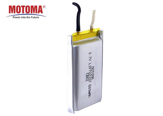 Rechargeable 680mah Motoma Batteries , Prismatic Li Ion Battery For Heated Gloves