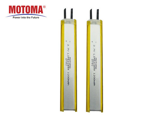 Deep Cycle 3.7 V 1500mah Lipo Battery 500 Times For Medical Device