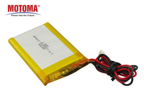 BMS Medical Lithium Battery , 3.7 V 1200mah Li Ion Rechargeable Batteries